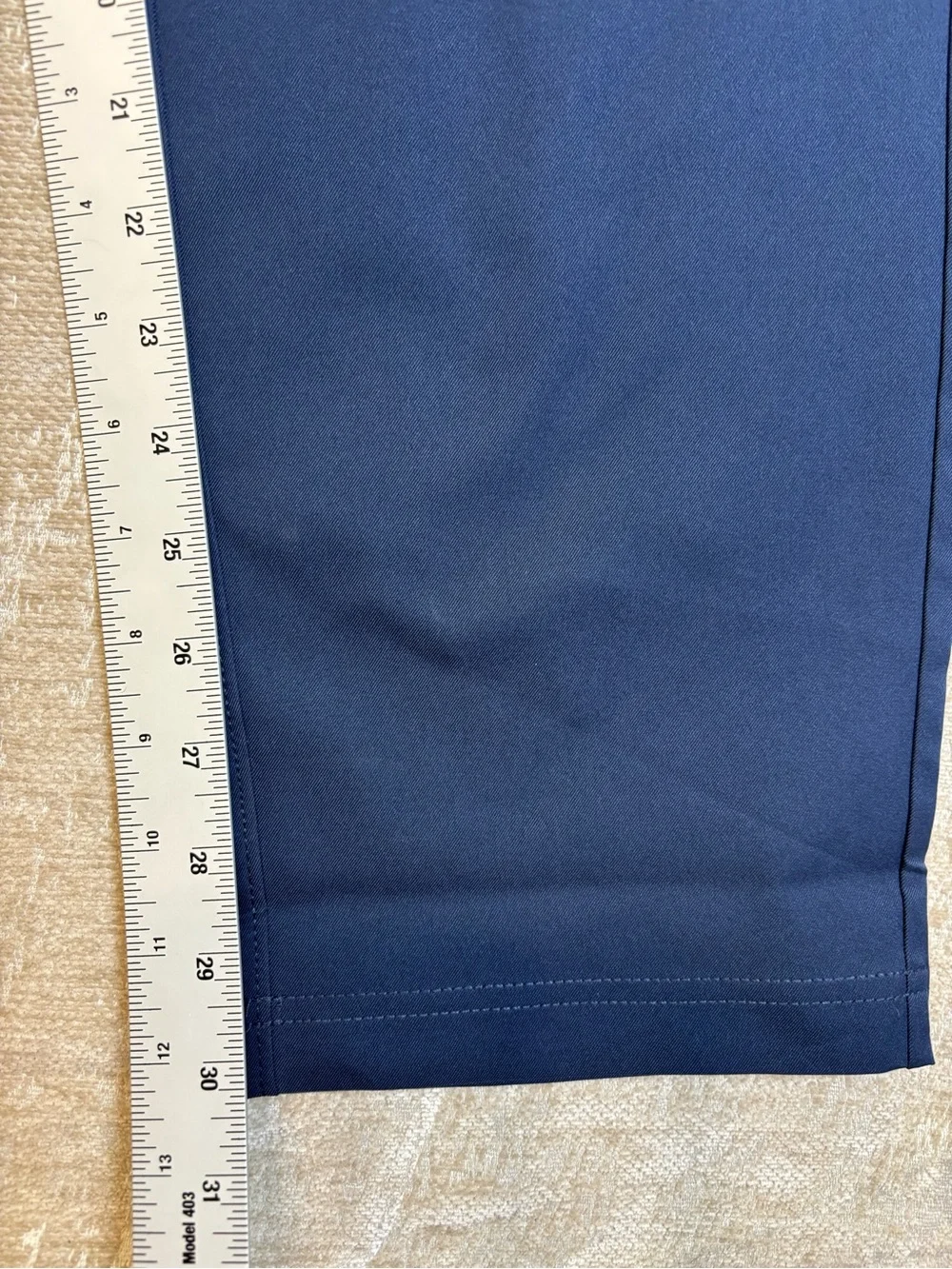 Public Rec Men’s Dealmaker 5-Pocket Performance Tech Pants  Navy Blue 33X3O NWT